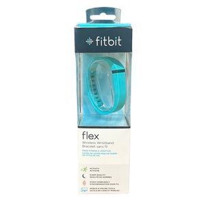 Fitbit Flex FB401 FB401TE Teal Wireless Activity Sleep Tracker Wristband New